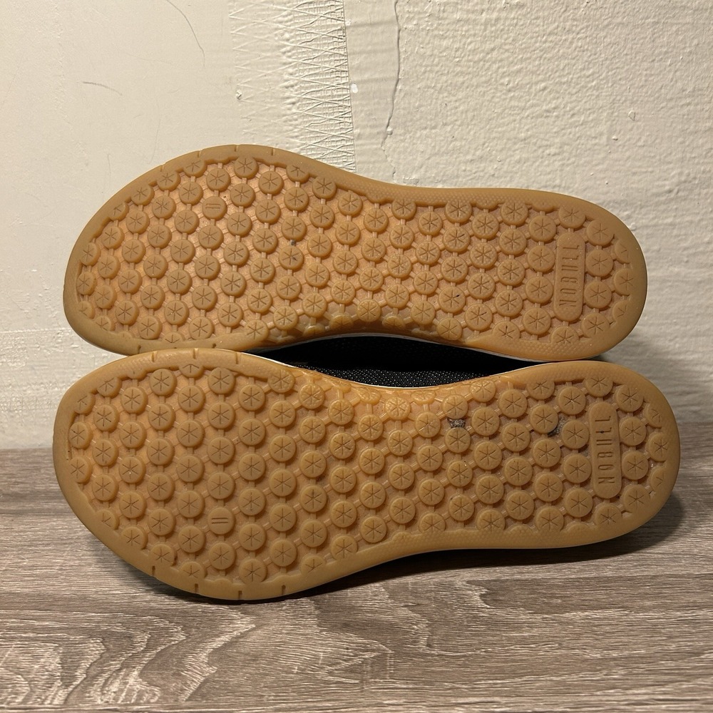 Nobull Outwork Superfabric Sneakers Men Size 7 Women Size 8.5 Black Gum Training - Picture 8 of 10